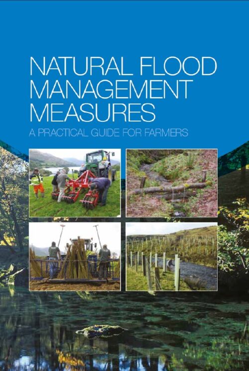 Front cover of the booklet, Natural Flood Management Measures