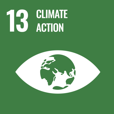 Icon of an eye with planet earth as the pupil. Text says: